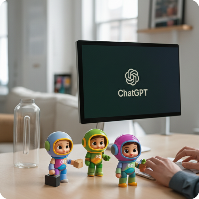 Video thumbnail showing AI dashboard demo